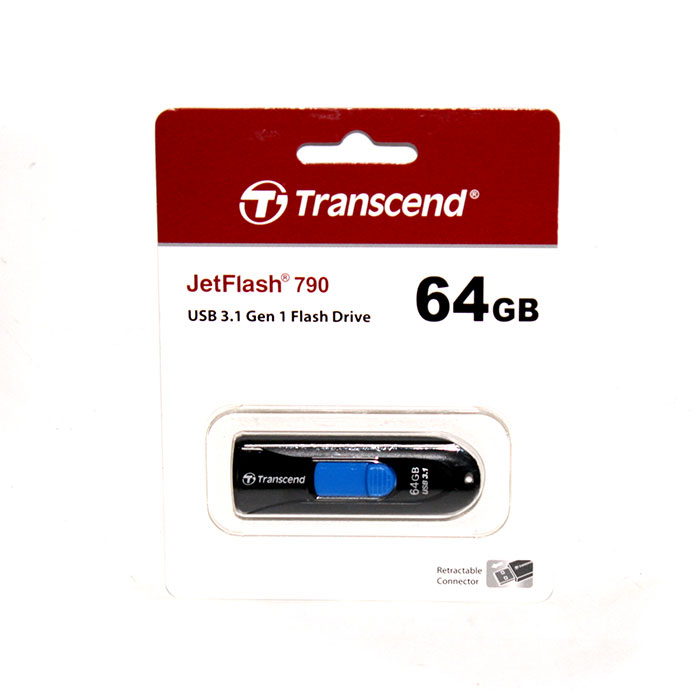 Флеш-пам'ять TRANSCEND JetFlash V790 64Gb USB 3.0/3,1 TS64GJF790