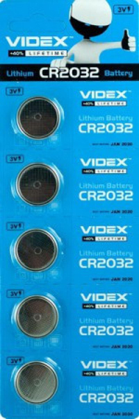 Батарейка VIDEX літієва CR2032 291109