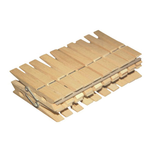 Прищепки для білизни ЕКО дерев'яні YORK 20 штук в упаковці 096050