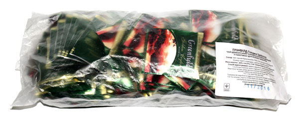 Чай GREENFIELD Голден Цейлон 100 пакетів в поліетиленовому мішку 06409