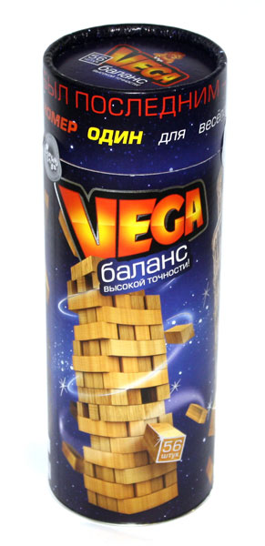 Гра Danko Toys велика настільна "Vega", 56 дерев'яних деталей, 5+ DTVG-01-01U