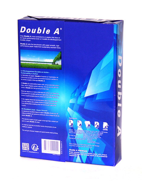 Бумага офисная Double A A4 Premium 80г/м2 500 листов, класс А