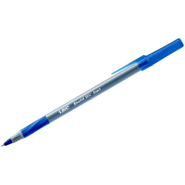 Ручка кулькова BIC Round Stic Exact 0,7 мм, колір синій 918543_1