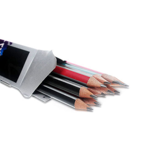 Набір графітних олівців Marco GripRite НВ, 12 штук, тригранні, з ластиком, ціна за пачку 9001EM-12CB