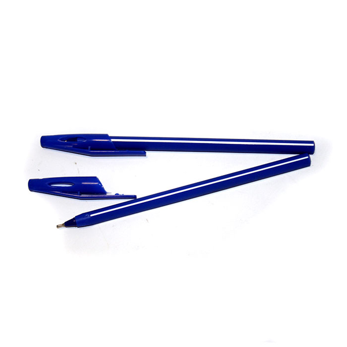Ручка масляна Hiper Tri Grip  0.7 мм, колір стрижня синій HO-555