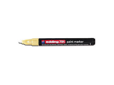 Маркер-лак Edding Paint 1 - 2 мм, круглий, колір золотий E-791