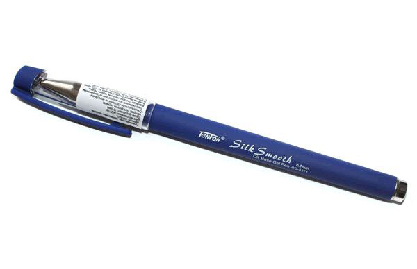 Ручка гелева на масляній основі TENFON 0,7 мм, колір синій OG-5371