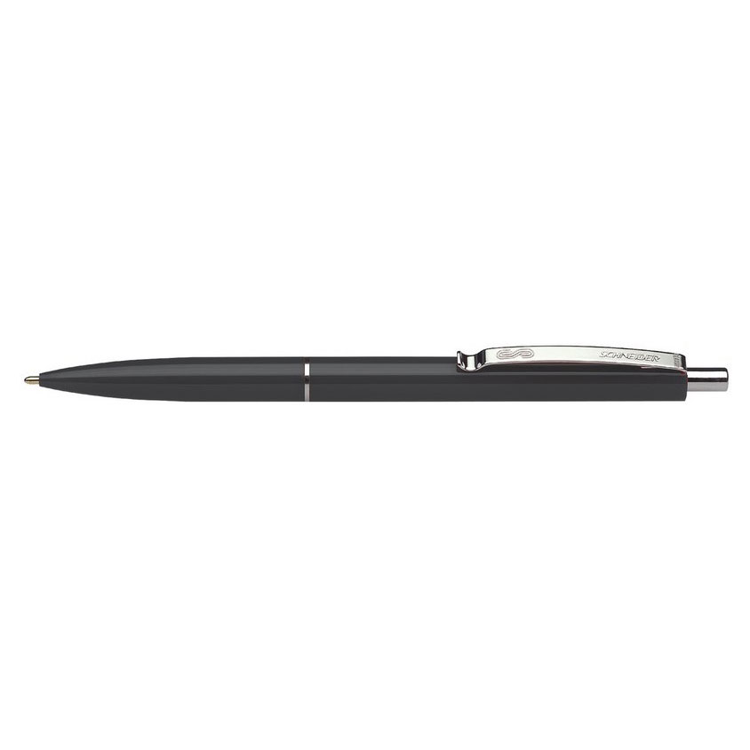 Ручка кулькова Schneider К-15, 0,7 мм, автомат, колір чорний, корпус чорний S93081