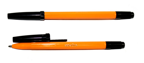 Ручка кулькова Eco-Eagle 0,7 мм, колір чорний, 50 штук в упаковці TY402