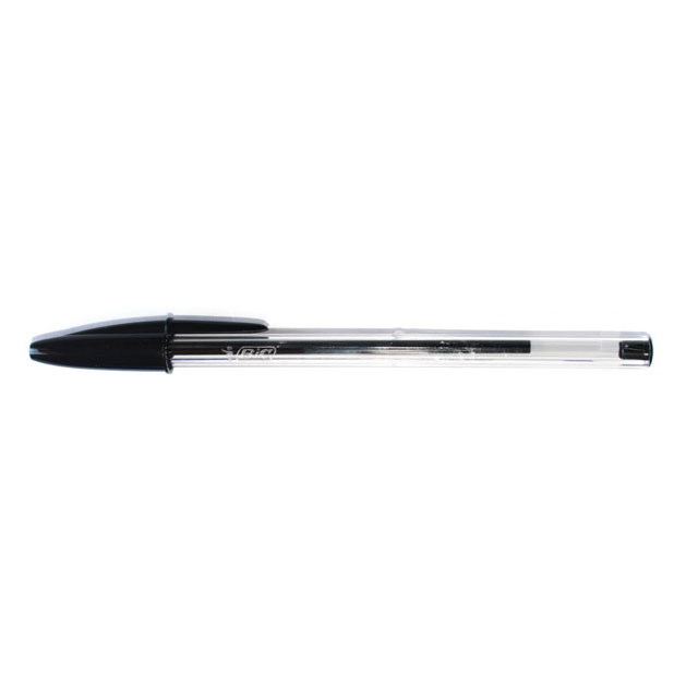 Ручка кулькова BIC Cristal Original 1,0 мм колір чорний 8373639