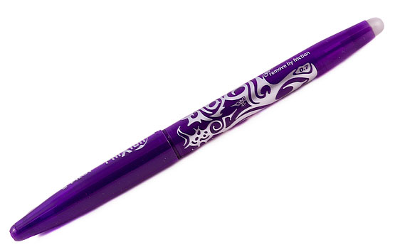 Ручка ролер Pilot Frixion Ball 0,7 мм, колір фіолетовий 51.211 BL-FR7-V, BL-FR07