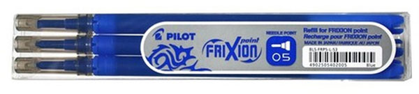 Стрижень гелевий Пиши-Стирай, Pilot Frixion Point 0,5 мм, колір синій 70.215 BLS-FRP5-BL-S3