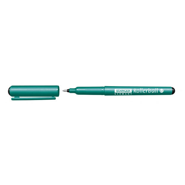 Ручка ролер 0,7мм Stanger, колір-чорний 740010