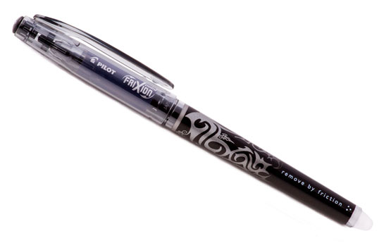 Ручка ролер Pilot Frixion Point 0,5 мм, колір чорний 51.237 BL-FRP5-B
