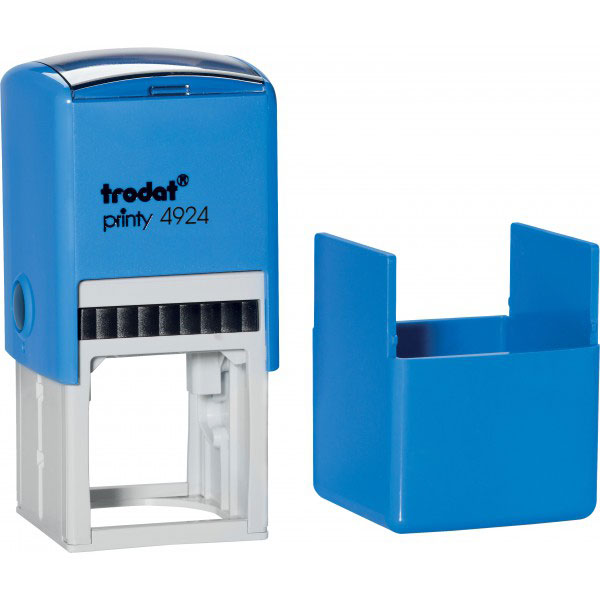 Оснащення Trodat Printy для штампу 40 х 40 мм пластик, з футляром, асорті 4940/4924 ковп