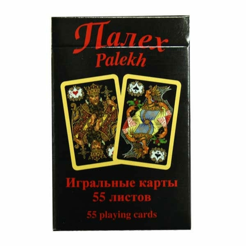 Карти гральні Piatnik Палех (Black Palekh), 55 карт 1486