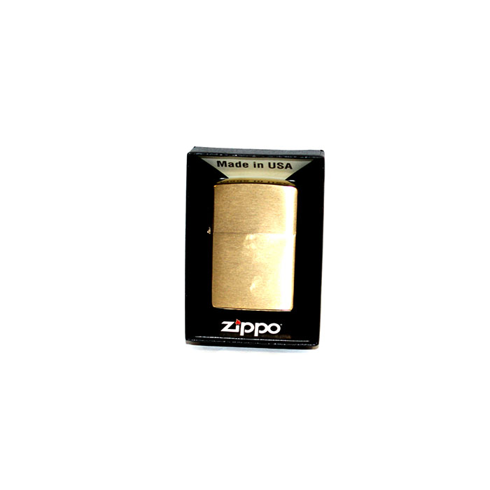 Запальничка ZIPPO BR FIN SOLID BRASS у коробці 204 B