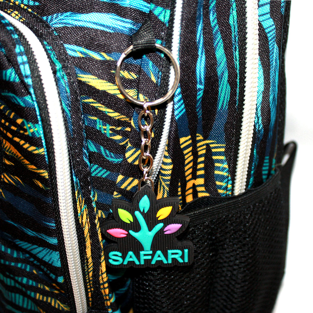 Рюкзак Safari Basic 42 х 28 х 17 см 3 відділення, різнокольоровий 19-120L-4