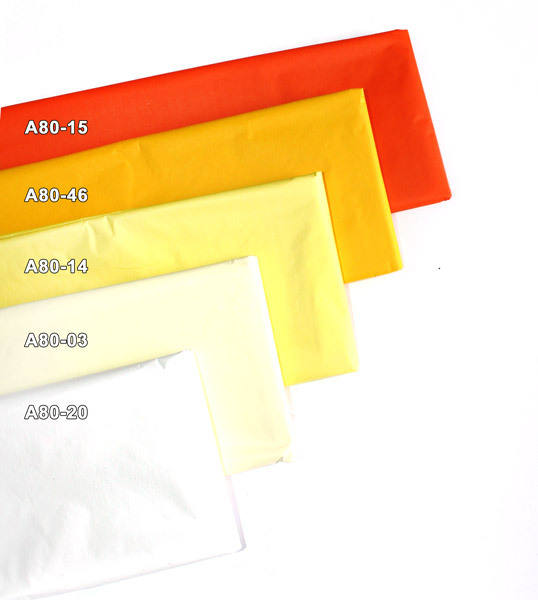 Папір тіш’ю Fantasy 50 х 70 см, колір темно жовтий, 10 штук одного кольору в упаковці А80-46/10