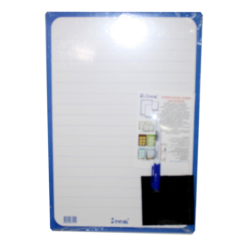 Дошка ІТЕМ А3 з картону універсальна, сухостиральна + маркер і серветка іТЕМ070203М