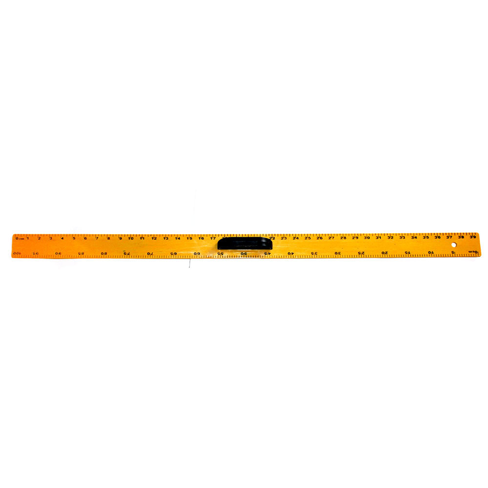 Лінійка Fantasy для шкільної дошки, 100 см, пластикова, з тримачем, жовтий E-SBA-1