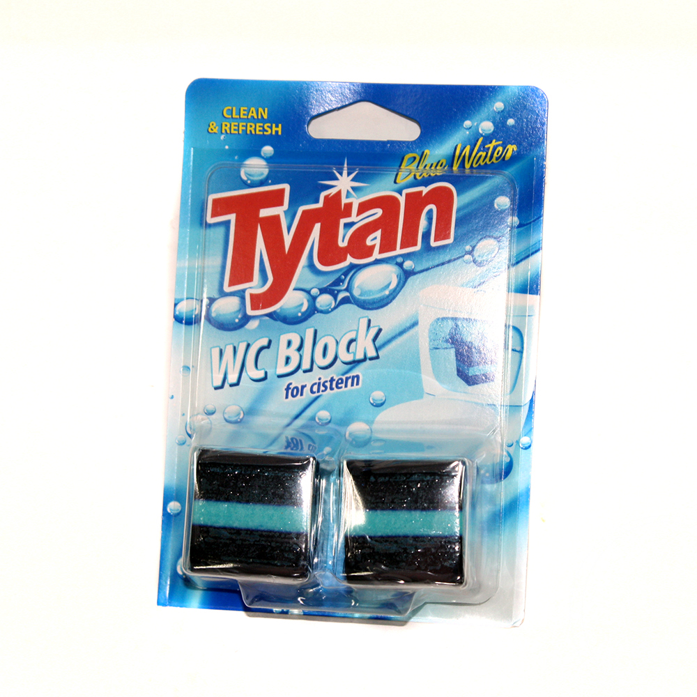 Кубики для туалетного бачка Tytan Blue Water 2 х 50 г 53020