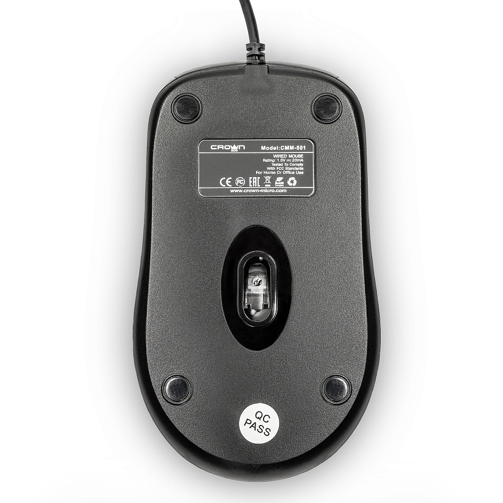 Мишка оптична Crown USB CMM-501