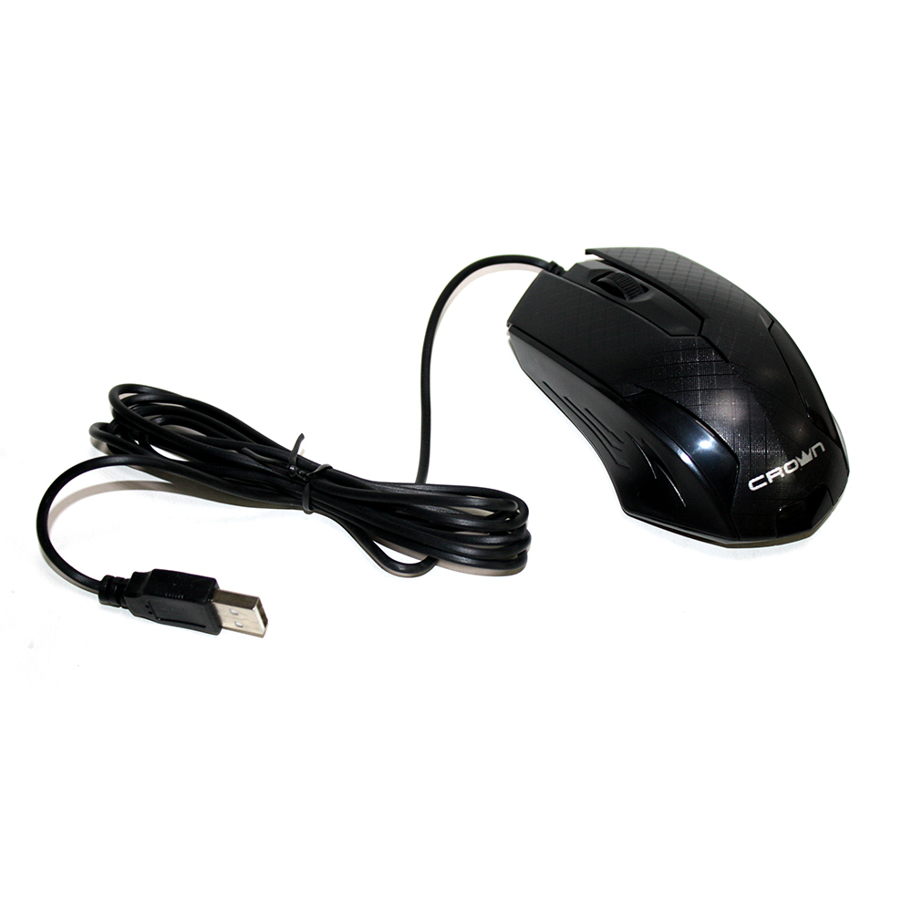 Мишка оптична Crown USB CMM-100