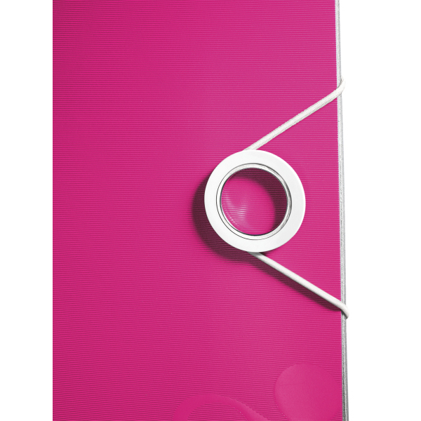 Папка-реєстратор Leitz Active WOW 180°, 60 мм, колір рожевий 1107-00-23