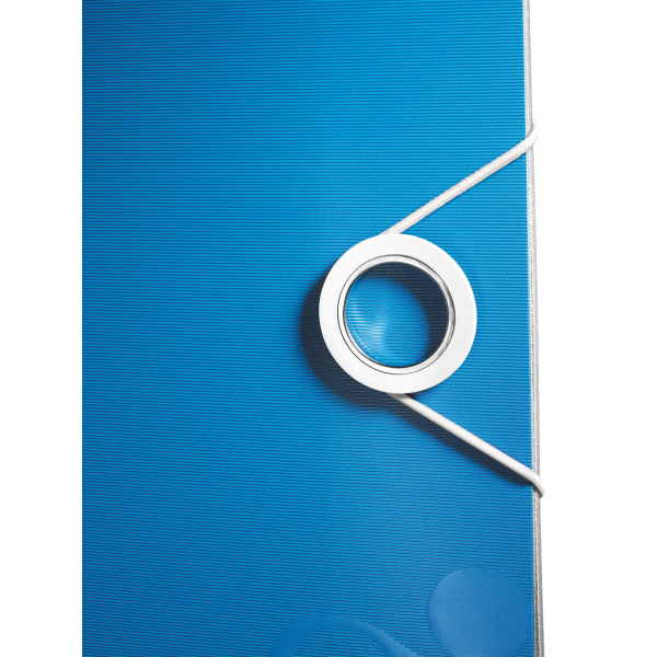 Папка-реєстратор Leitz Active WOW 180°, 80 мм, колір синій 1106-00-36