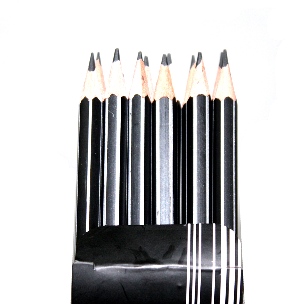 Олівець Marco чорнографітний НВ, Axiom 12 штук, шестигранні, картонна упаковка 8001E-12CB
