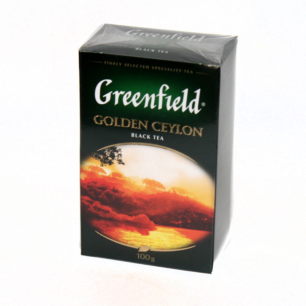 Чай Greenfield Golden Ceylon 100 г чорний  листовий