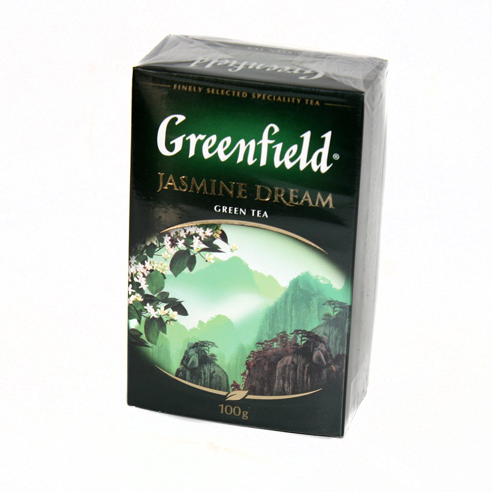 Чай Greenfield Jasmine Dream 100 г зелений листовий з ароматом жасмину