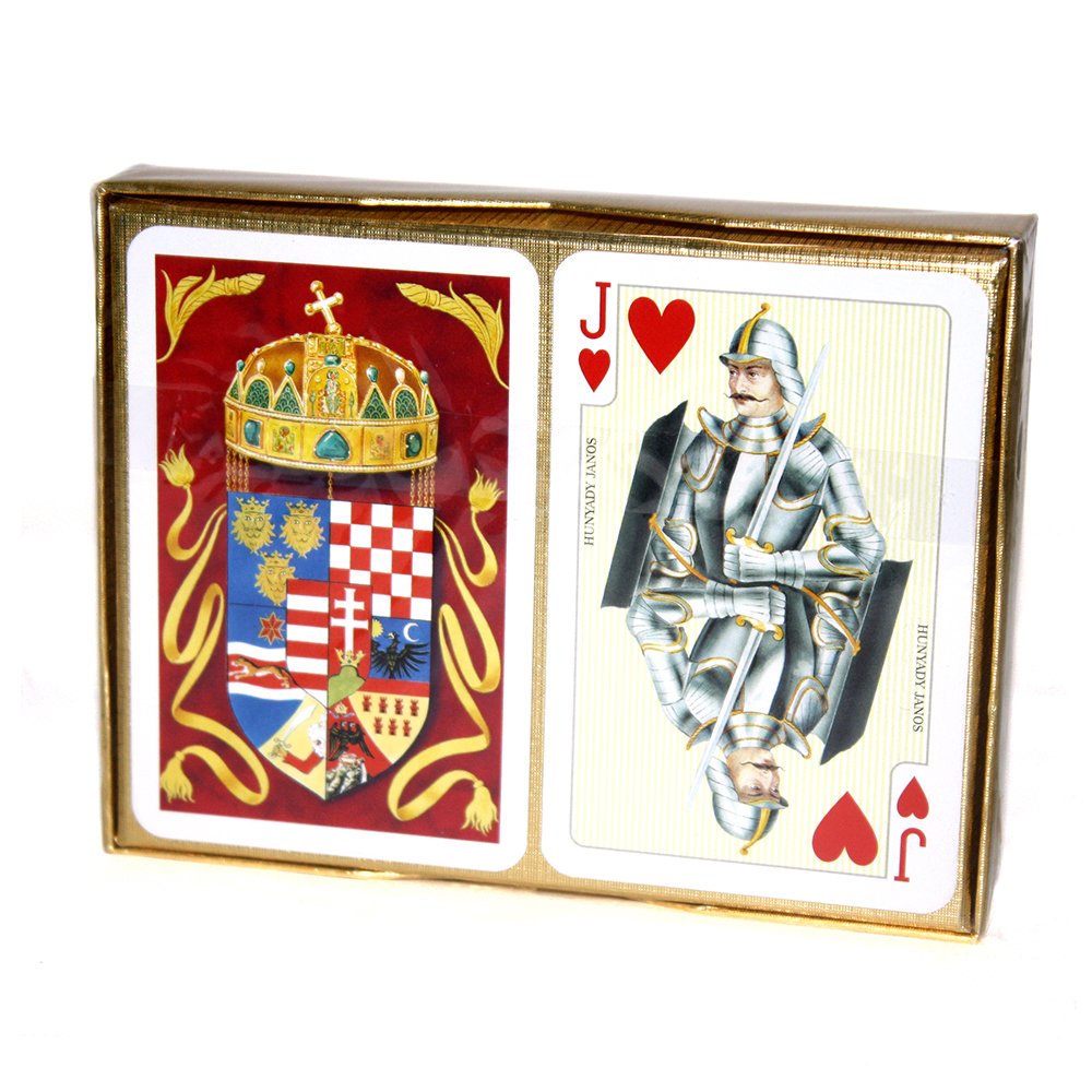 Карти гральні Piatnik Hungaria, комплект з 2 колод по 55 карт 2569