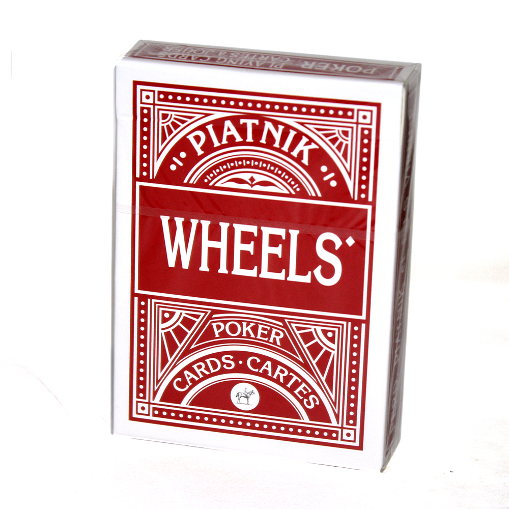 Карти гральні для Покера Piatnik Wheels Poker 55 карт 1391