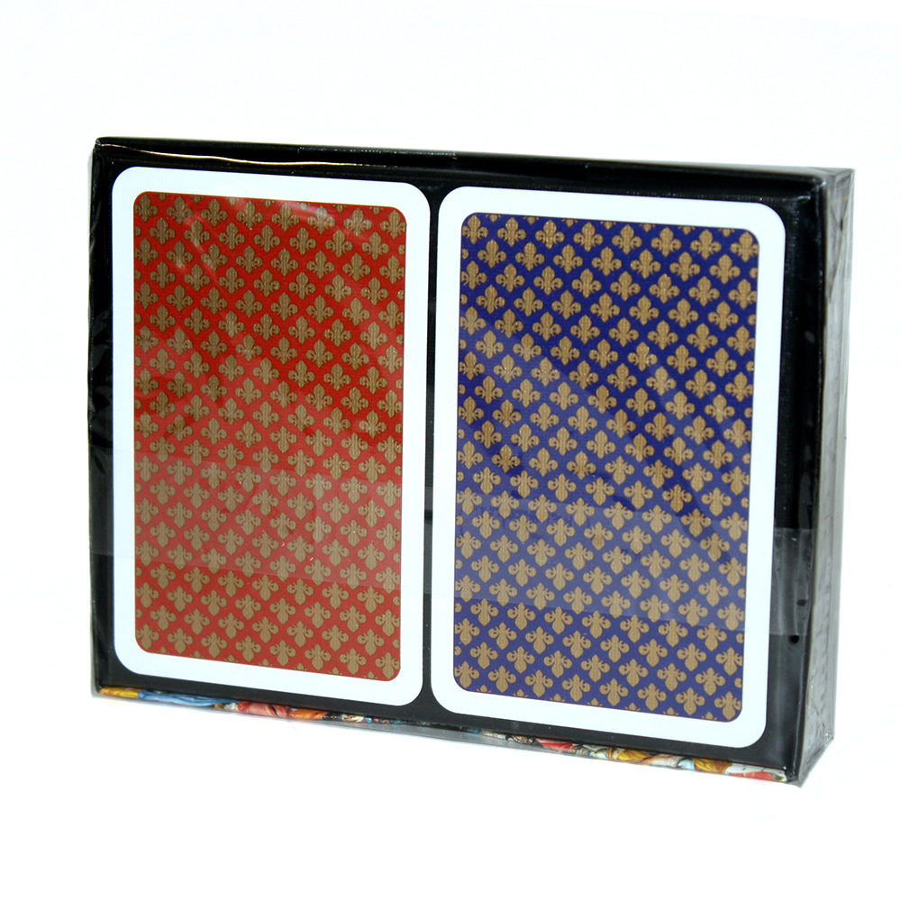 Карти гральні Piatnik France Royal, комплект з 2 колод по 55 карт 2142