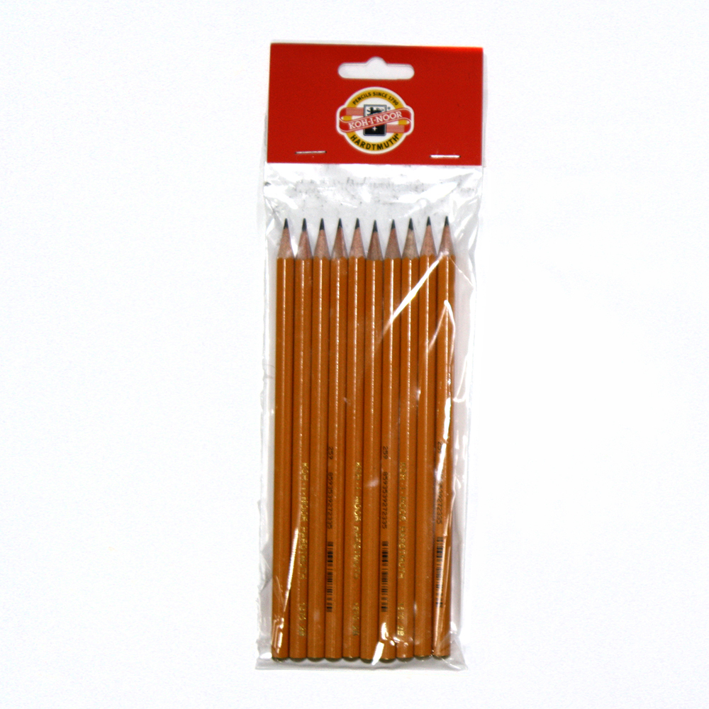 Набір чорнографітних олівців Koh-I-Noor 10 штук 2В 1570.2B/10P
