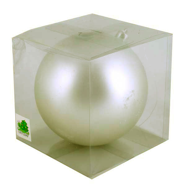 Куля пластикова матова, d=14 см, асорті, в целулоїдній упаковці AR3-14001B
