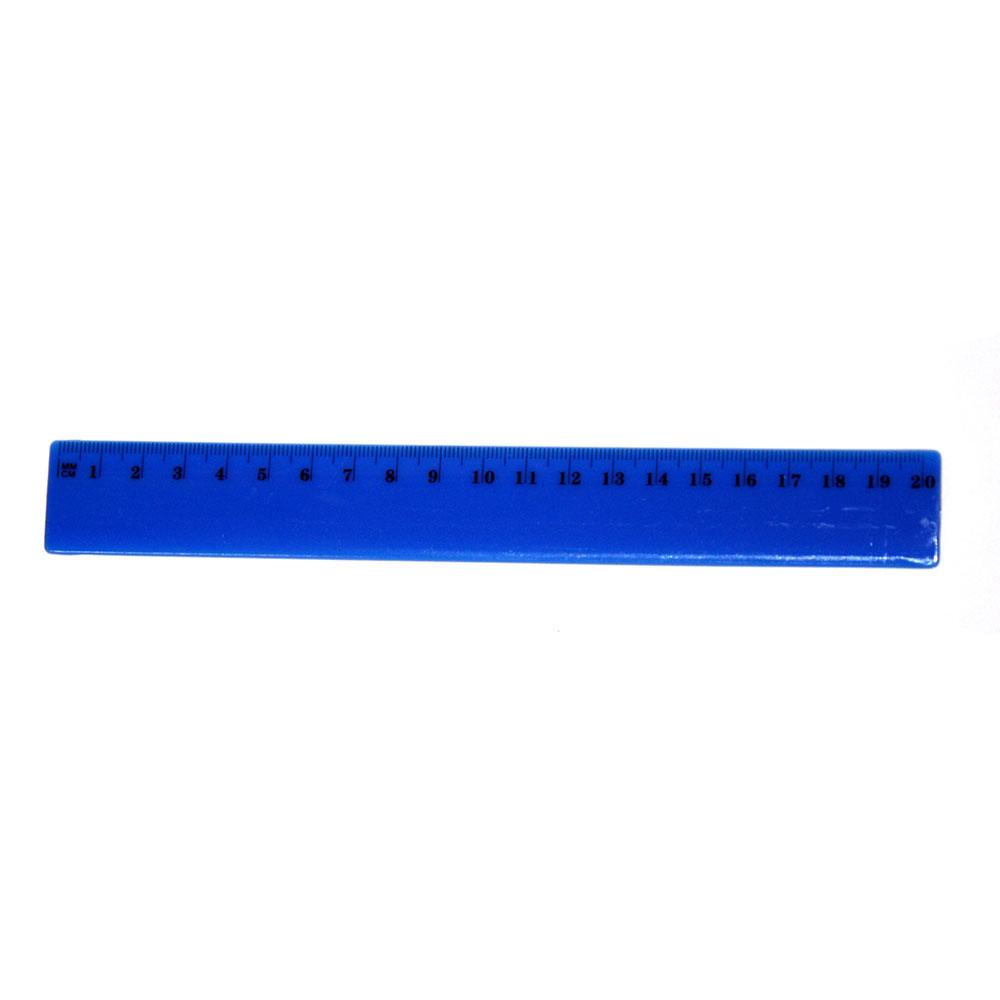 Лінійка Memoris-Precious кольорова пластикова,20см, в індивідуальній упаковці MF2038-20