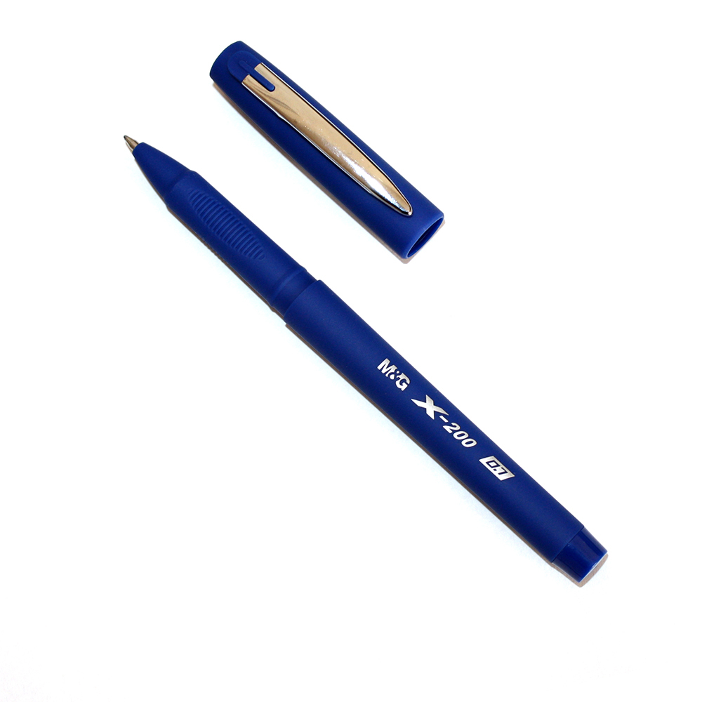 Ручка гелева M&G "Х-200", товщина лінії 0,7 мм, колір синій AGPV8672-Blue