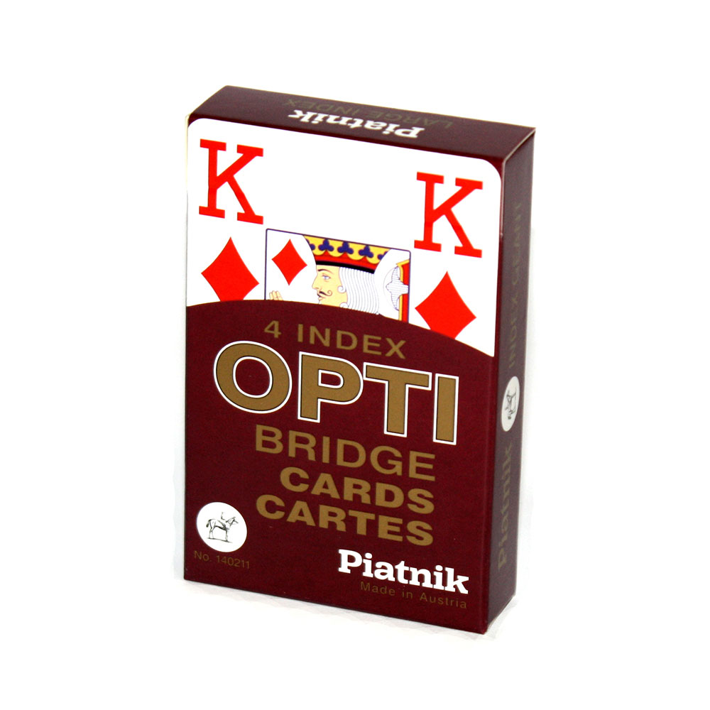 Карти гральні Piatnik Opti з 4-ма індексами 55 карт 1402