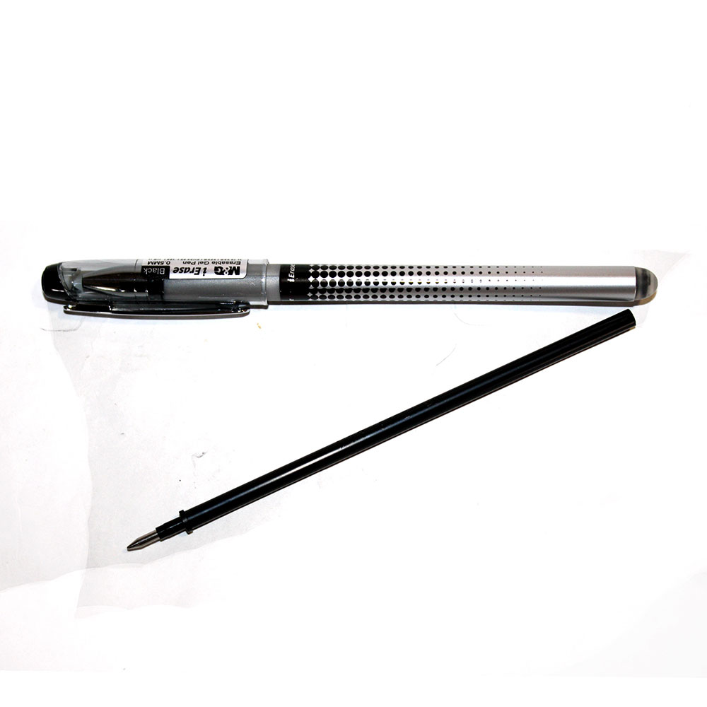 Стрижень гелевий ПИШИ - СТИРАЙ M&G для ручки "Самостираючої" 0,5 мм, колір чорний AKR67K26-Black