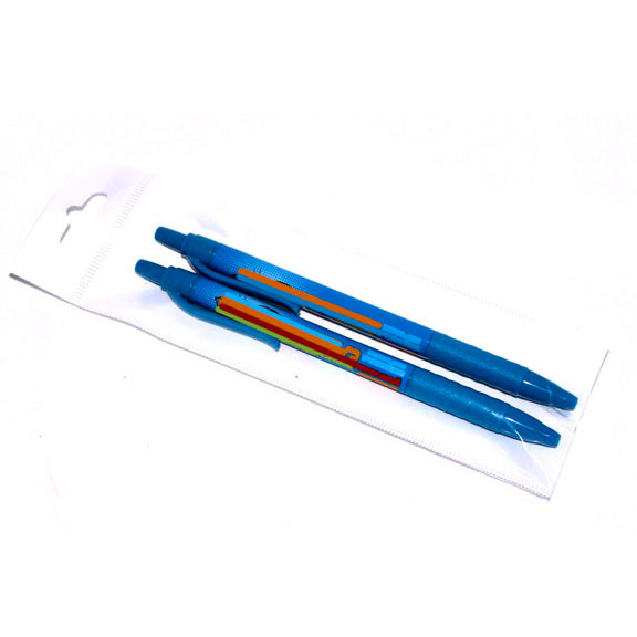 Ручка кулькова Fantasy Веселі друзі 0,5 мм автомат, 2 штуки, масляне чорнило, колір синій FW99241-Blue