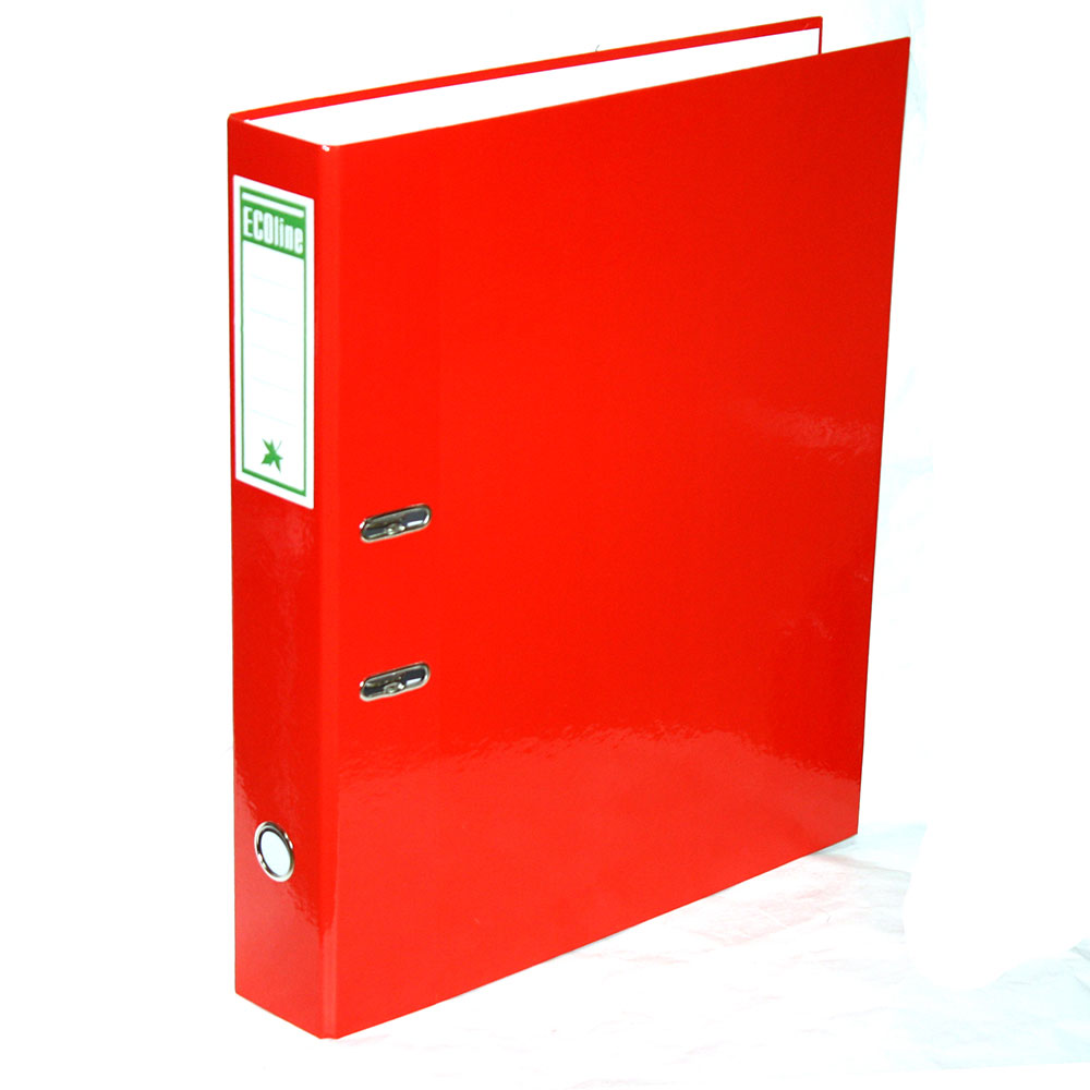 Папка - реєстратор А3 ITEM 70 мм вертикальна, ламінована, червона іТЕМ025/01