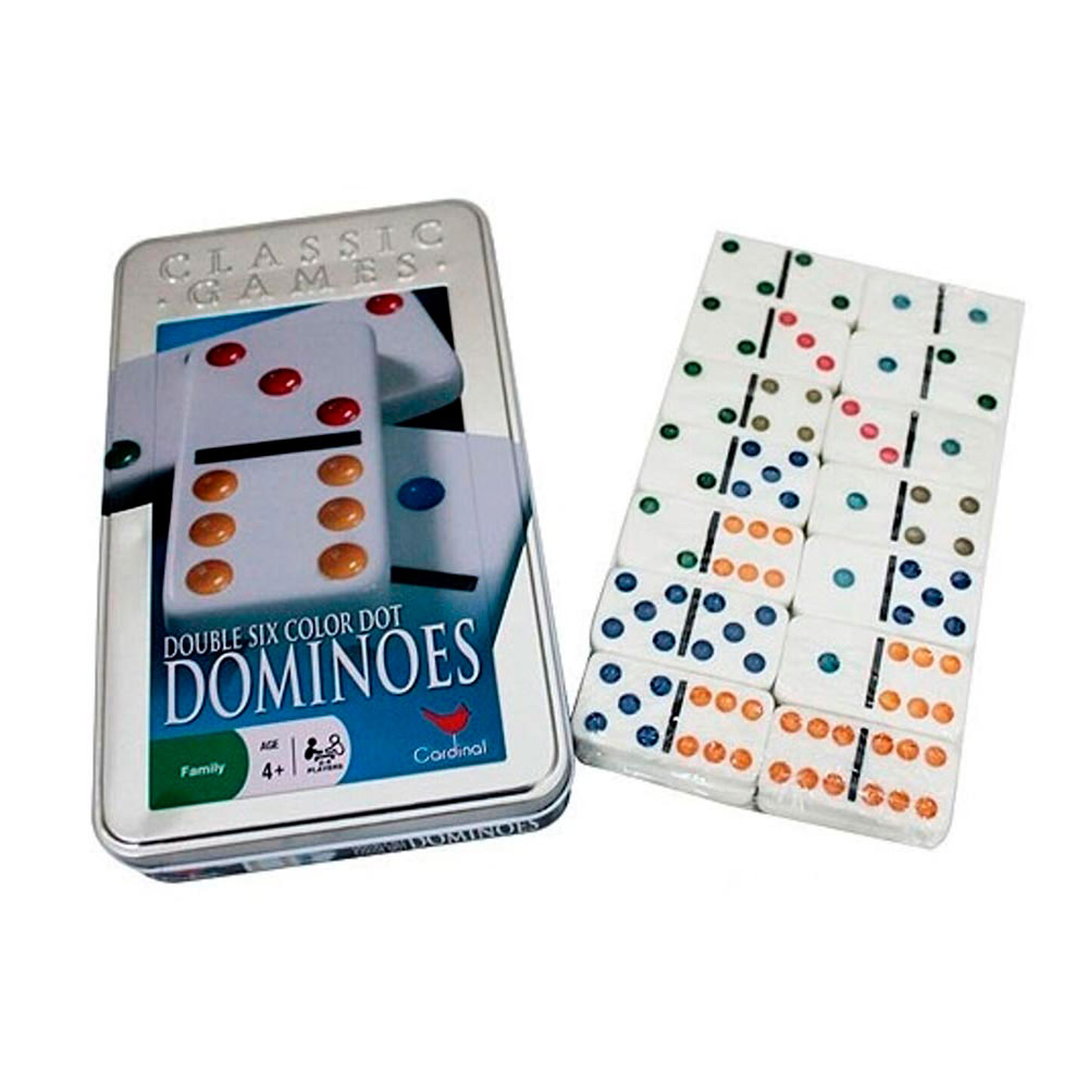 Настільна гра Доміно в металевій коробці 185 х 110 х 20 мм 5010 F