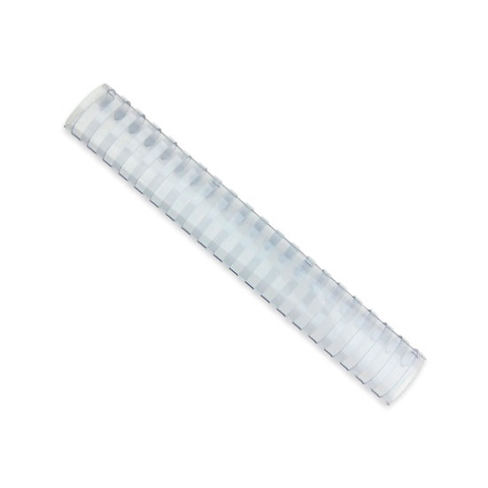 Пружини пластикові Agent 38 мм, зшивають до 340 аркушів, білі, 50 штук в упаковці 1338710