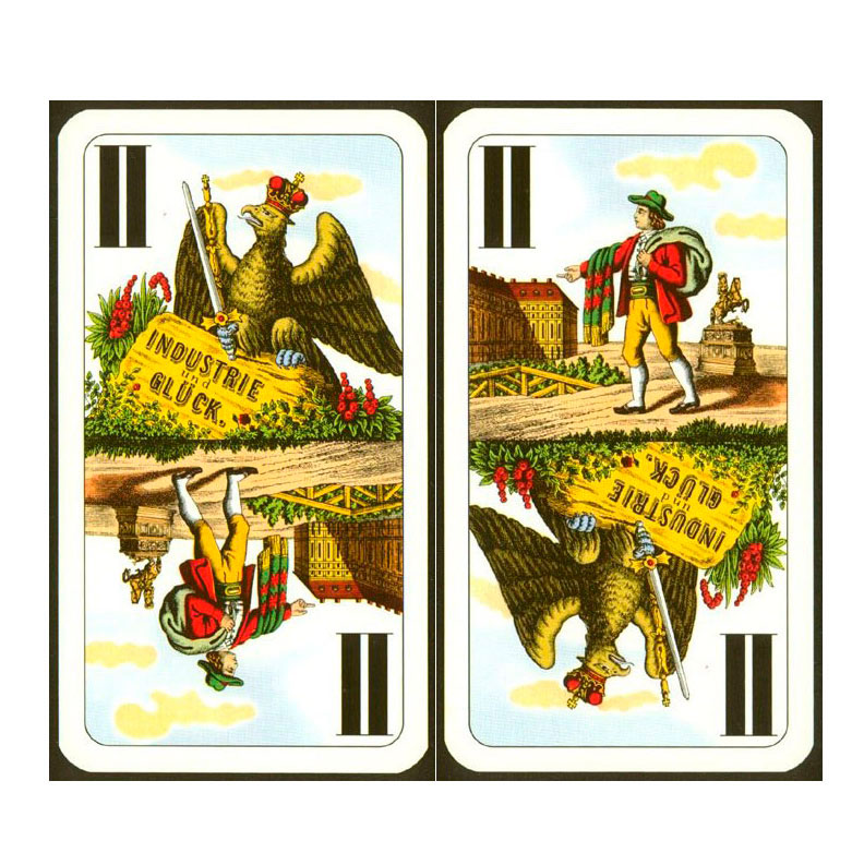Карти гральні Piatnik Tarock Karo 54 карт 1936
