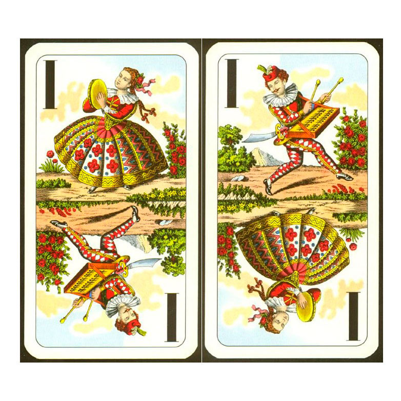 Карти гральні Piatnik Tarock Karo 54 карт 1936
