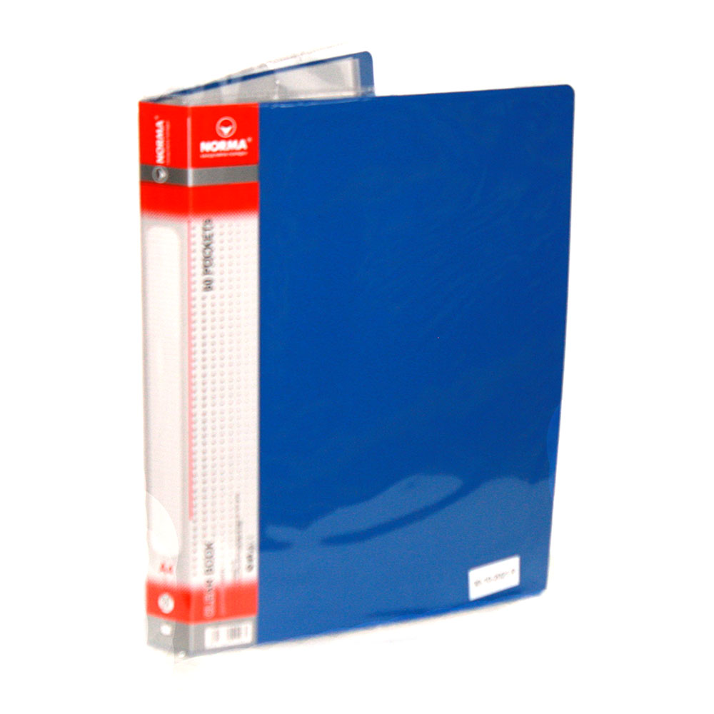 Папка з файлами А4 Norma 5029-06N 60 файлів PP, колір синій 03060516