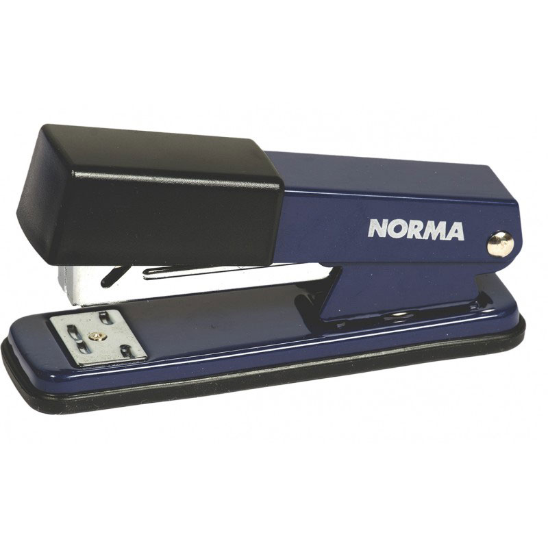 Степлер Norma 4123, металевий, скоба 24/6 - 26/6, потужність 20 аркушів, 60 мм, колір асорті 04020976